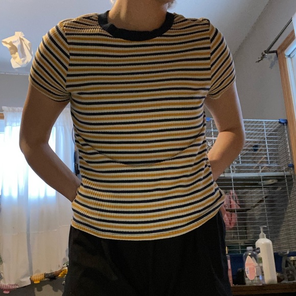 Striped Tight Tee - Picture 5 of 5